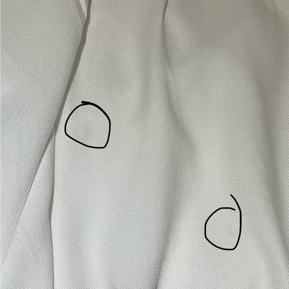 Karl Lagerfeld white skirt with lace details - Picture 5 of 5